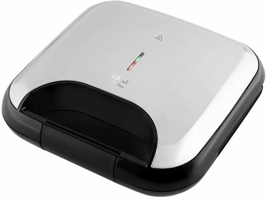 Gallet CRO 615 Sandwich Maker pentru for 2 Sandwiches Sandvișuri 750W Inox
