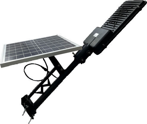 Invictus Street Solar Light 100W Cold White 6000K with Photocell and Remote Control IP65 42cmx37cmcm