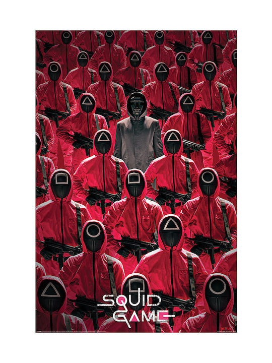 Pyramid International Afiș Squid Game Crowd 61x91.5cm