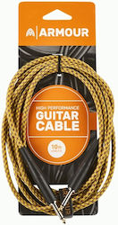 Ashton Cable 6.3mm male - 6.3mm male 3m Gold (813185)