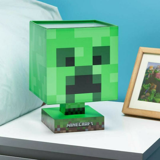 Paladone Lampă decorativă pentru copii Minecraft Creeper Verde