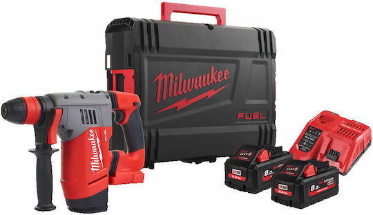 Milwaukee M18 CHPX-802X Percuție Ciocan rotopercutor Baterie 18V 2x8Ah cu  Suport SDS Plus 4933479435