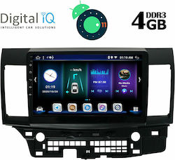 Digital IQ Car-Audiosystem für Mitsubishi Lancer 2008+ (Bluetooth/USB/AUX/WiFi/GPS/Apple-Carplay) mit Touchscreen 10.1" DIQ_BXD_6434