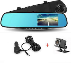 Set Oglinzi cu Camera DVR Auto 1080P cu Ecran 4.3" cu Clip & Camera de Marsarier