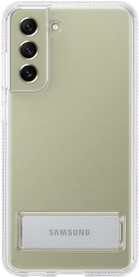 Samsung Clear Standing Umschlag Rückseite Kunststoff Transparent (Galaxy S21 FE 5G) EF-JG990CTEGWW