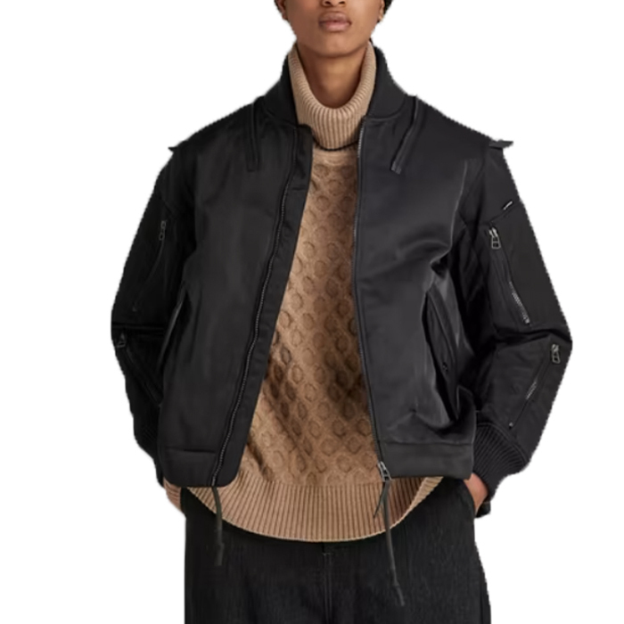 G-Star Raw Kurz Damen Bomberjacke Schwarz D20569-C899-6484