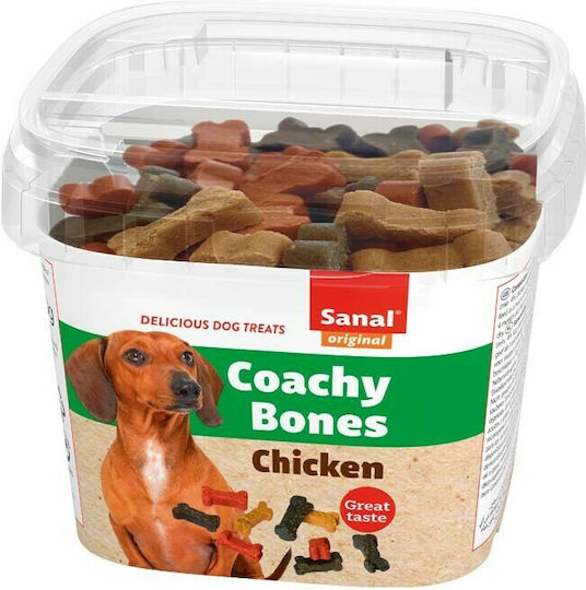 Sanal Coachy Bones Cup Biscuit Dog with Chicken and Calf 100gr 75128