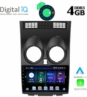 Digital IQ Sistem Audio Auto pentru Nissan Qashqai 2007-2014 (Bluetooth/USB/AUX/WiFi/GPS/Apple-Carplay/Partitură) cu Ecran Tactil 9" DIQ_BXD_6466