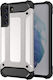 Hurtel Hybrid Armor Tough Здрава Задна Корица Пластмаса Сребърна (Galaxy S21 FE 5G)