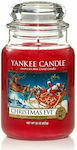 Yankee Candle Χριστουγεννιάτικο Κερί Κόκκινο Christmas Eve Candle