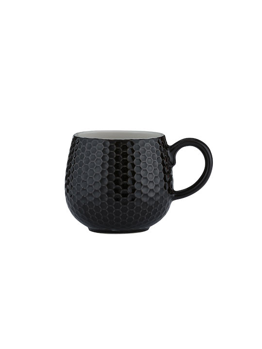 Mason Cash Embossed Honeycomb Чаша Керамично Черен 350мл