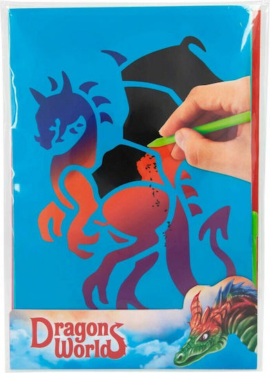 Depesche Ζωγραφική Dino World Magic Scratch Cards