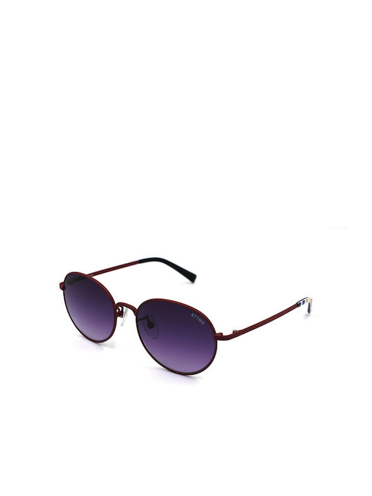 Sting Women's Sunglasses with Burgundy Metal Frame and Purple Gradient Lens SSJ403 0AKC