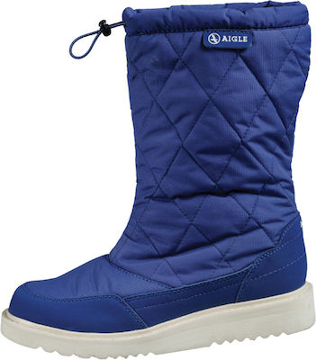 Aigle Dixy Hunting Boots in Blue color AGL32-00975