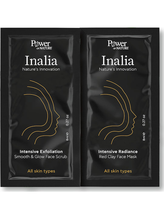 Inalia Intensive Exfoliation Smooth & Glow Hautpflegeset für Aufhellung