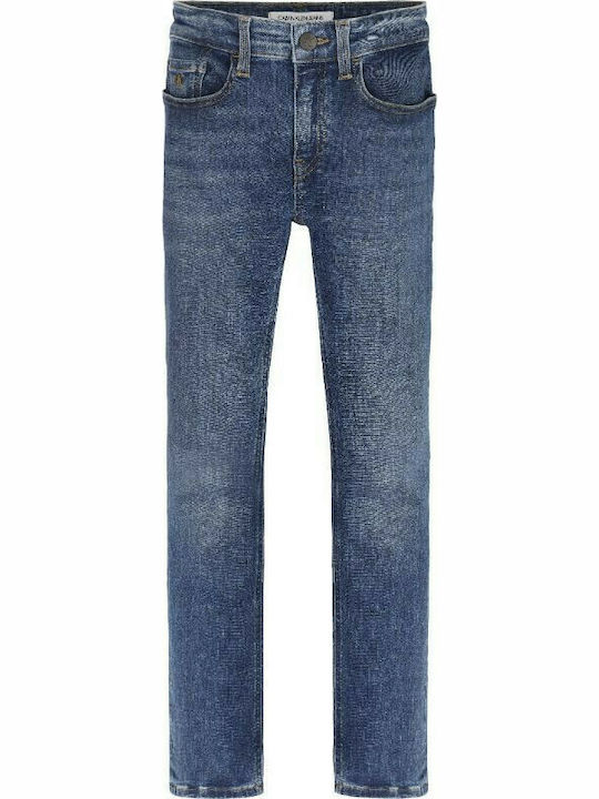 Calvin Klein Παιδικό Τζιν Παντελόνι Μπλε