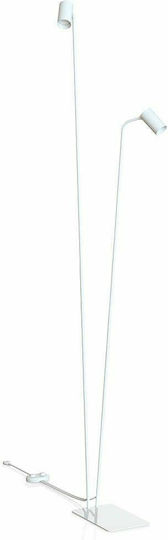 Nowodvorski Mono Floor Lamp H212xW20cm. with Socket for Bulb GU10 White
