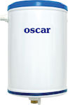 Oscar Plast Oscar B Wall Mounted Plastic High Pressure Round Toilet Flush Tank White