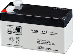 MW Power MWS 1.3-12 Baterie UPS 12V 1.3Ah