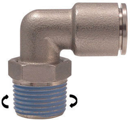 OMG ART521-1_4_D6 Σύνδεσμος 1/4" - Φ6mm