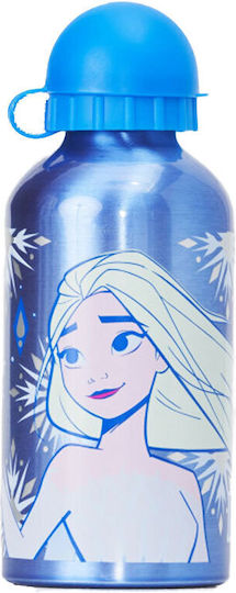 Cerda Frozen Disney Παιδικό Παγούρι Frozen Αλουμινίου Γαλάζιο 500ml