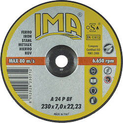 IMA Grinding Disc Metal 180mm Set 1pcs