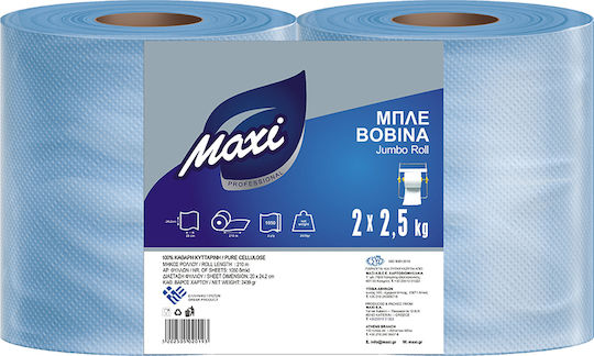 Maxi Bobina Küchenpapier-Rolle 2,5kg 2 Rollen