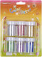 Justnote Sclipici Glitter Multicolor 10gr Set 6buc