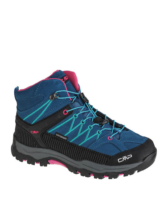 CMP Kids Hiking Boots Rigel Mid Waterproof Blue