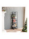 Bookcase Grey 40x30x140cm