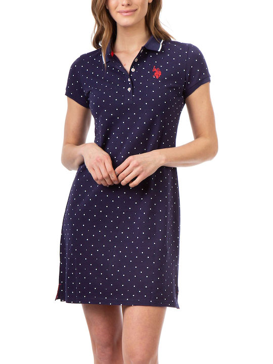 U.S. Polo Assn. Sommer Mini T-Shirt Damenkleid ...