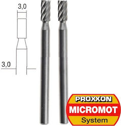 Proxxon Fräserbit Vanadium Wolfram Fräsersatz Wolfram 2Stück
