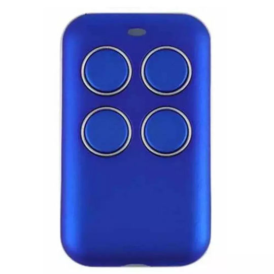MOES YK2128 4-Channel Garage Door Remote Control 433MHz Blue