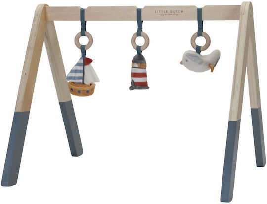Little Dutch Sailors Bay Wooden Activity Gym for Newborns