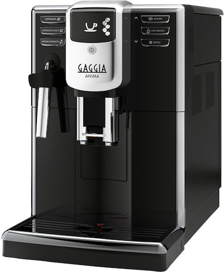 Gaggia Anima Automatische Espressomaschine 1850W Druckreiniger 15bar mit Mahlwerk Schwarz R18760/01