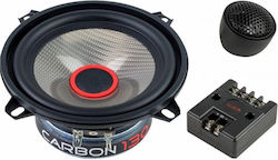 Audio-System Set Auto-Lautsprecher Carbon 130 Autolautsprecher 5.25" (2 Weg)