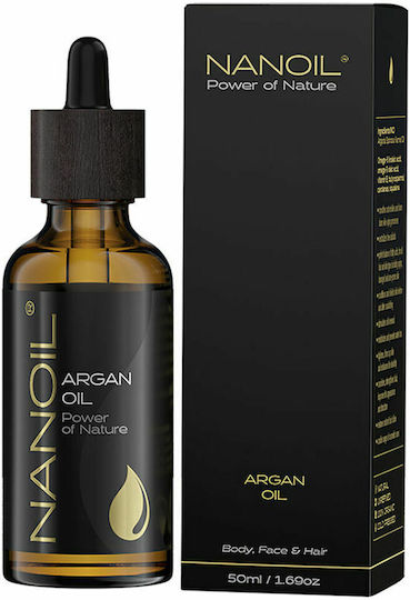 Nanoil Ulei De Argan Presat La Rece 50ml