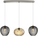 Sun Light Pendant Light Multicolour Rail with Socket E27 90cm