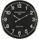 Iliadis Wanduhr Metallisch Black Ø76cm