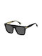 Marc Jacobs Sunglasses with Black Plastic Frame and Black Lens MJ 1044/S 807/IR