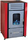 Starstoves SP120 Luftheizung 12kW Rot