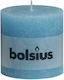 Rustic Candle 100/100mm Bolsius -Aqua