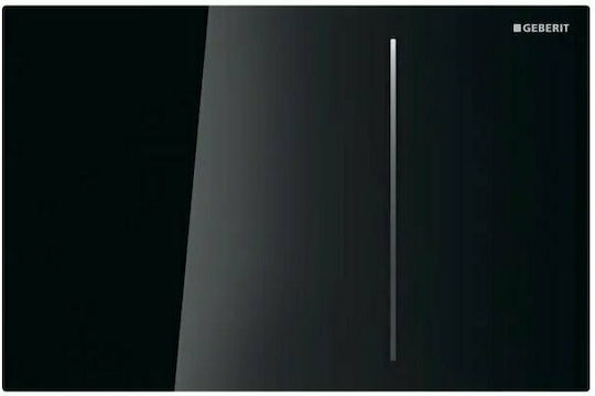 Geberit Sigma 70 Spülplatten für Toiletten Doppelspülung Schwarz