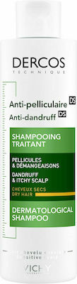 Vichy Dercos Anti Dandruff DS Shampoos gegen Schuppen für Trockenes Haar 1x200ml