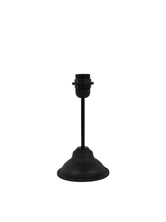 Heronia TLB-04 Tischlampe Dekorative Lampe mit Fassung für Lampe E27 Schwarz