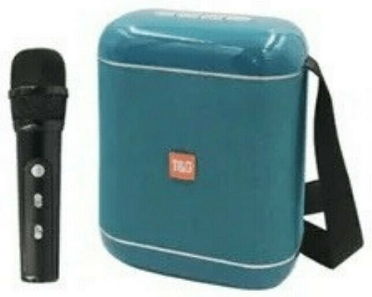 T&G Karaoke-Lautsprecher Mit Kabellosem Mikrofon TG-523 TG523 Hellblau