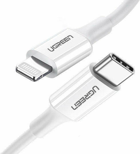 Ugreen US171 USB-C to Lightning Cable 36W White 2m (60749)