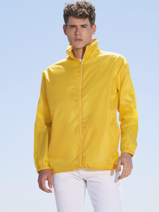 Sol's Men's Winter Jacket Waterproof and Windproof Gold