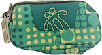 Diakakis Post It Pencil Case with 1 Compartment Green