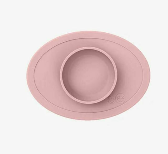 Ezpz Παιδικό Μπωλ Φαγητού από Σιλικόνη Tiny Blush